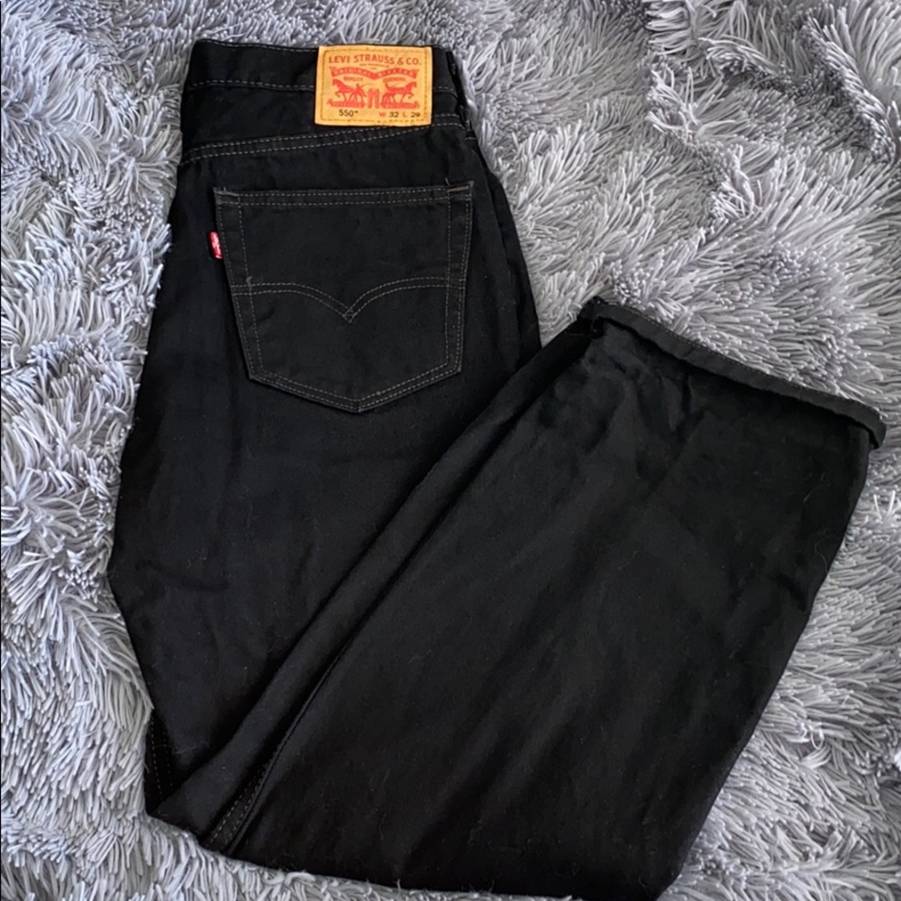 Black Levi Strauss Jeans